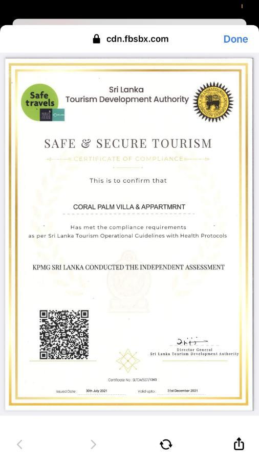 Coral Palm Villa And Apartment أونا واتونا المظهر الخارجي الصورة